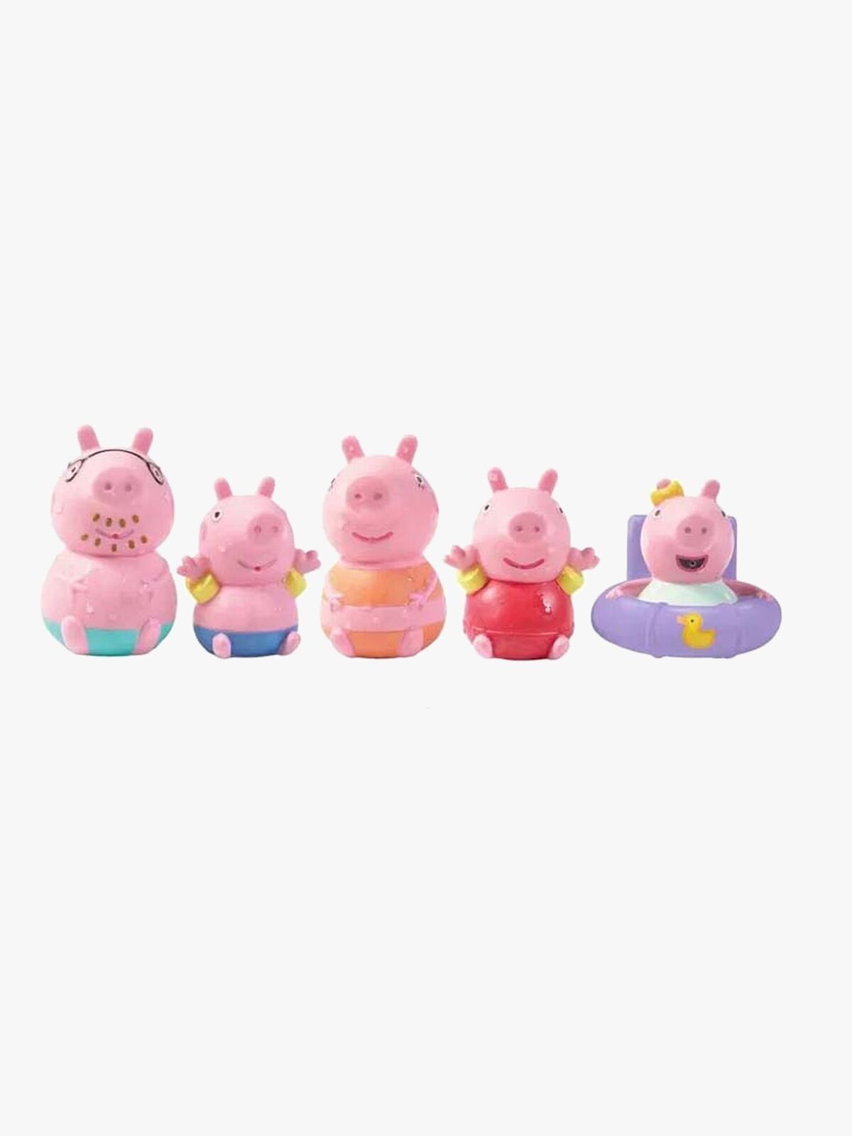 Toomies Greta Gris Familjen Badleksaker 5-pack