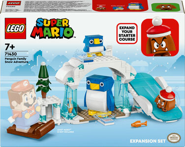 LEGO Super Mario 71430 Penguinfamiljens snöäventyr – Expansionsset