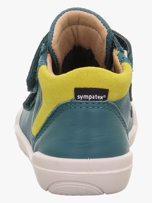 Superfit Superfree Barefoot WP Mid Sneakers, Grön/Gul