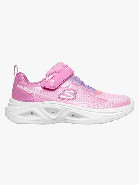 Skechers Sola Glow 2.0 Dazzle Blinkande Sneakers, Rosa 303729NC-PKLV-1727_1.jpg