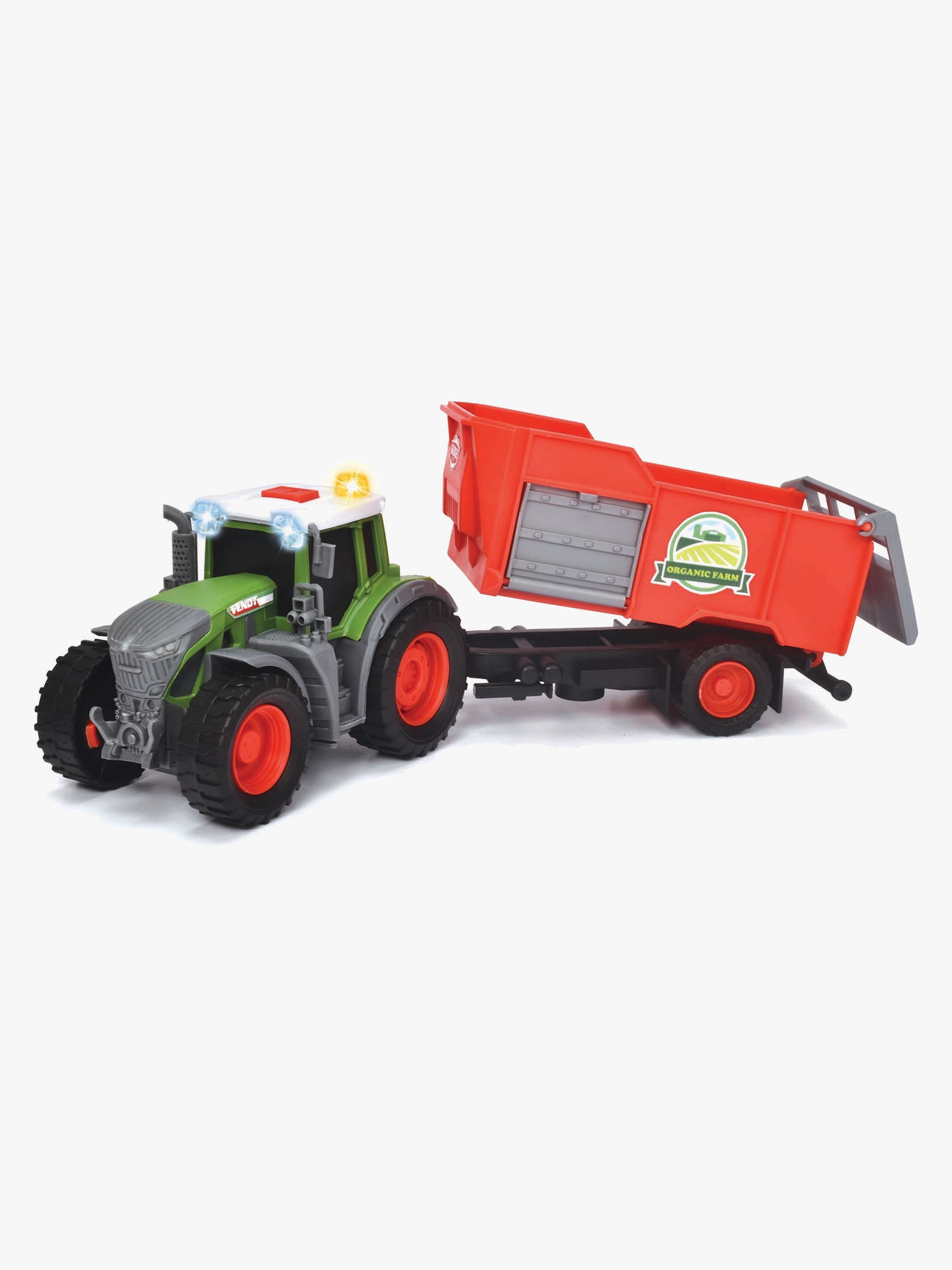 Dickie Toys Fendt Traktor med Trailer