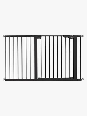 BabyDan Premier Spänngrind + 8 Förlängningar 126-132,2 cm, Svart