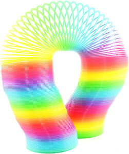 Robetoy Slinky Rainbow Plast 85x300mm