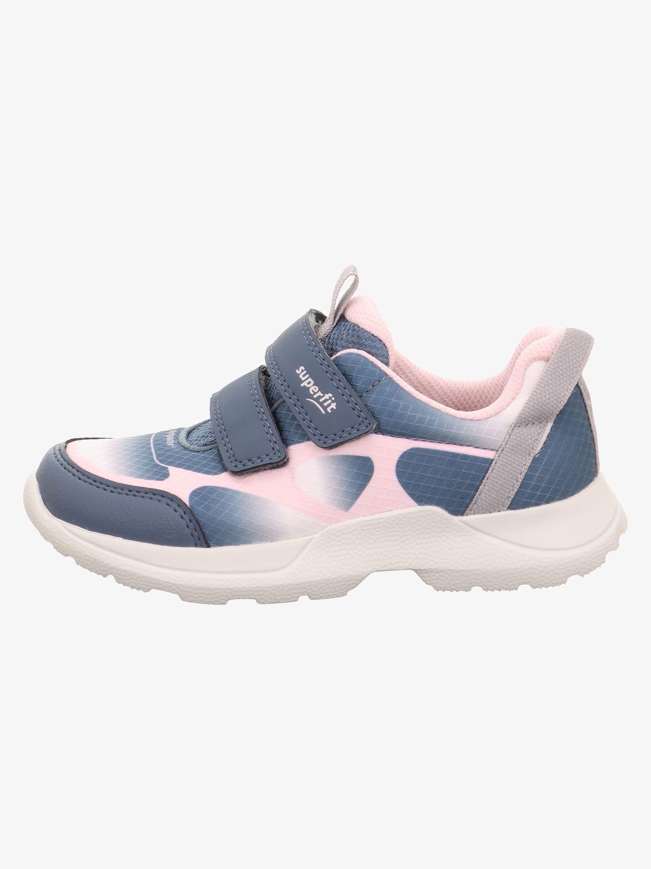Superfit Rush WP Sneakers, Blå/Rosa, 24