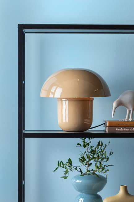 PresentTime Fat Mushroom Bordslampa, Soft Brown