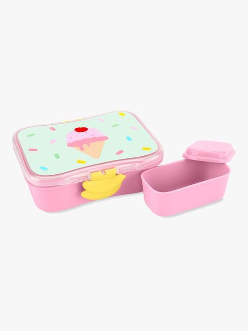 Skip Hop Spark Style Matlåda Glass, Rosa