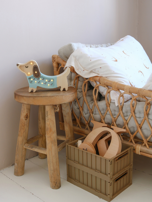 Little Lights Lampa Hundvalp, Blå