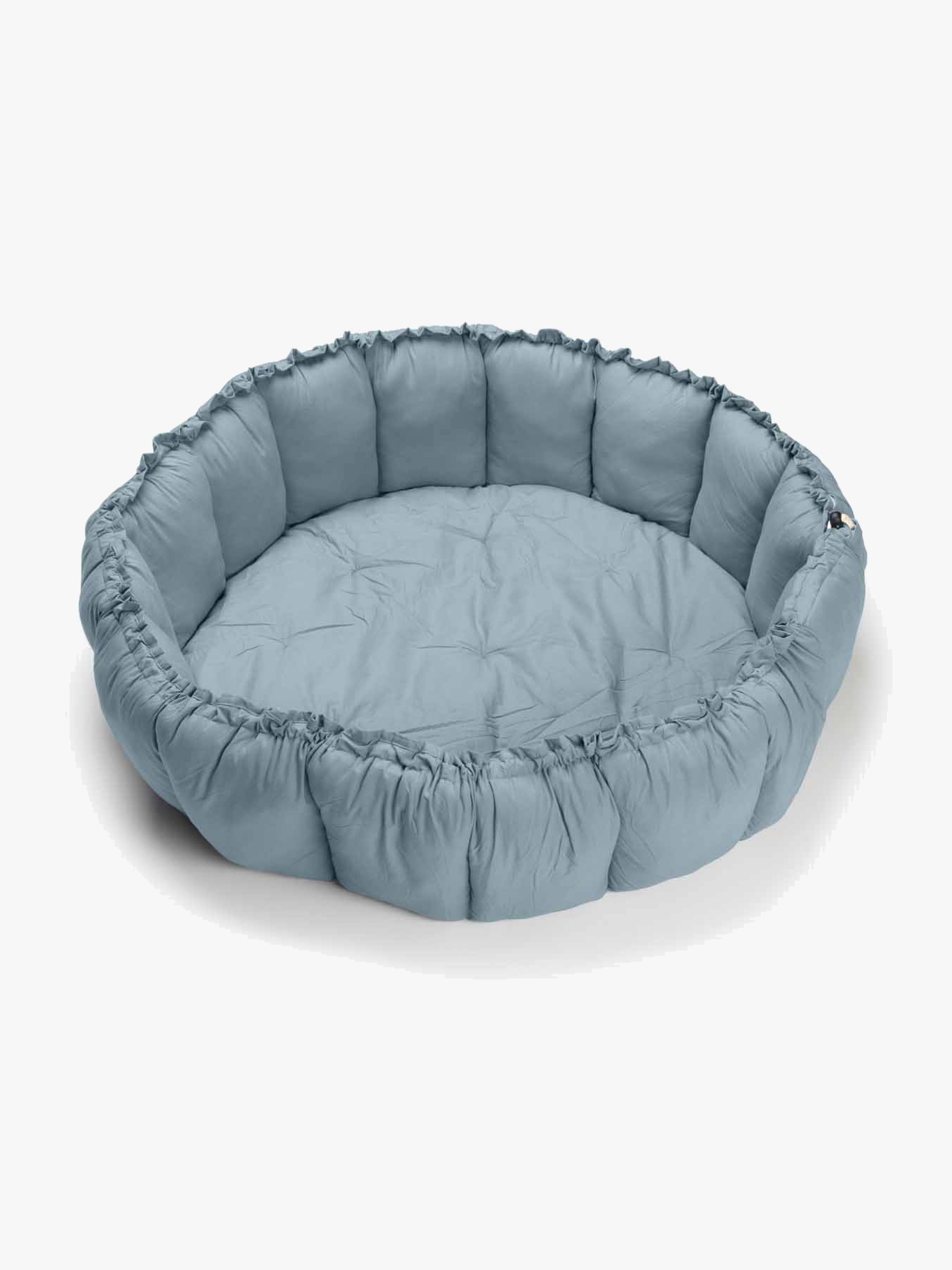 Play& Go Organic Bloom Lekmatta, Dusty Blue