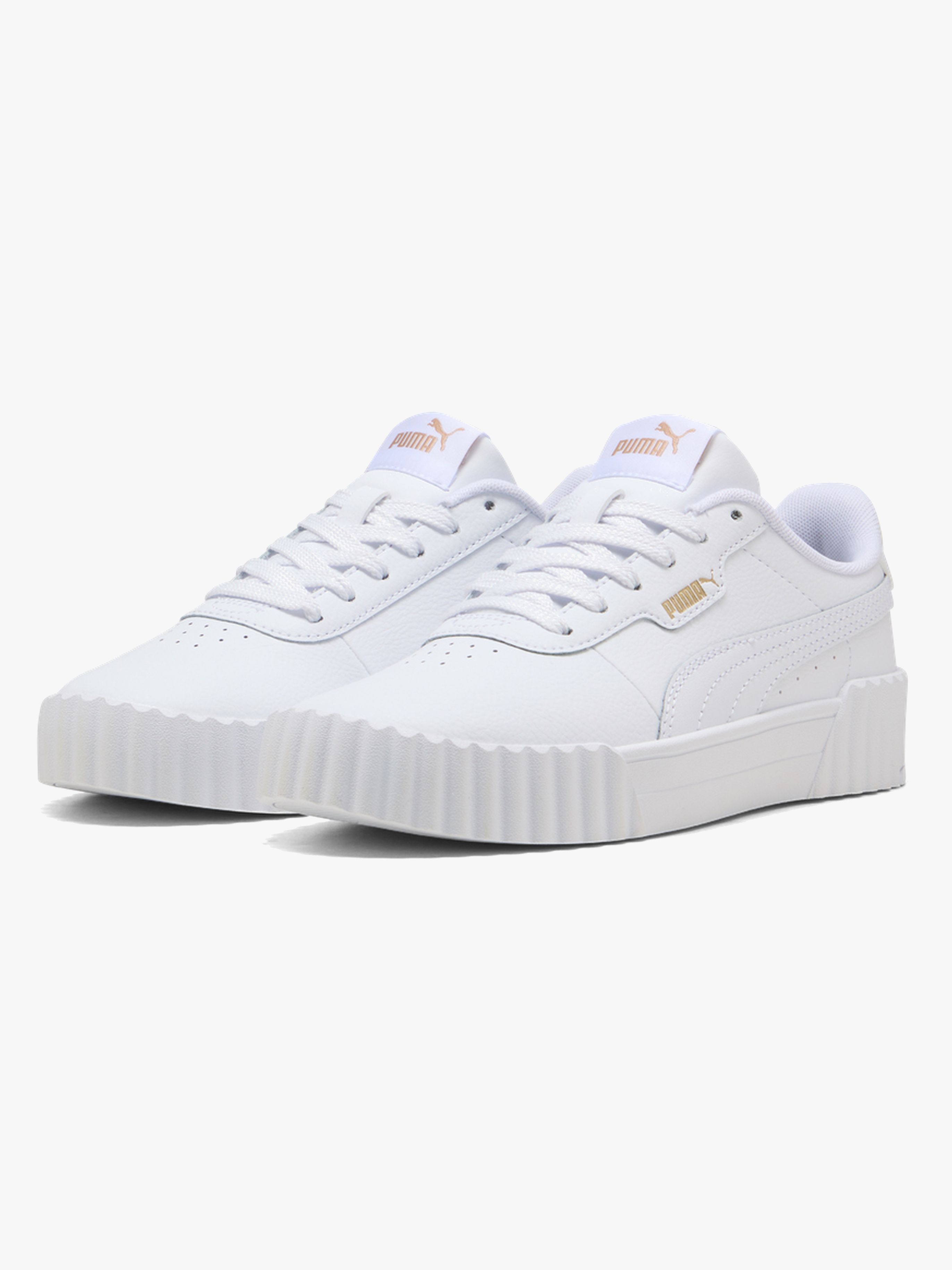 Puma Carina 3.0 Jr Sneakers White/Gold 38