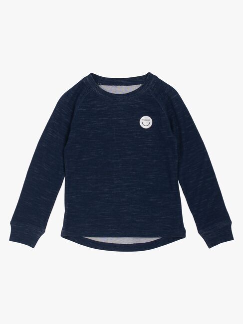 Viking Soft Merino Underställströja Merinomix, Navy