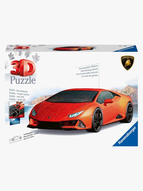 Ravensburger Lamborghini Huracán EVO MK2 3D-pussel 156 Bitar