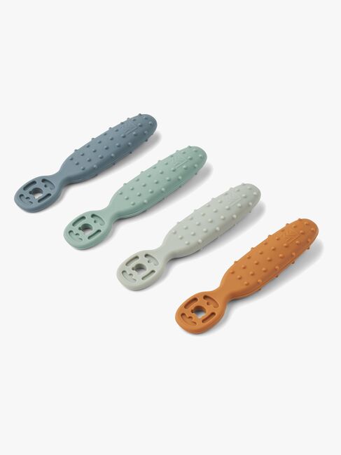 LIEWOOD Caelia Nybörjarsked 4-Pack, Whale Blue Multi Mix