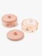 LIEWOOD Dominique Tritan Snackslåda 500 ml 2-Pack, Peach/Sea shell