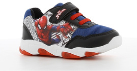 Marvel Spider-Man Blinkande Sneaker, Black/Cobalt Blue