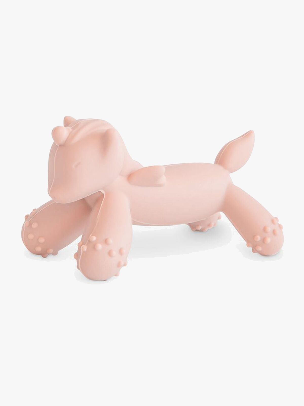 Mushie Enhörning Bitleksak, Blush