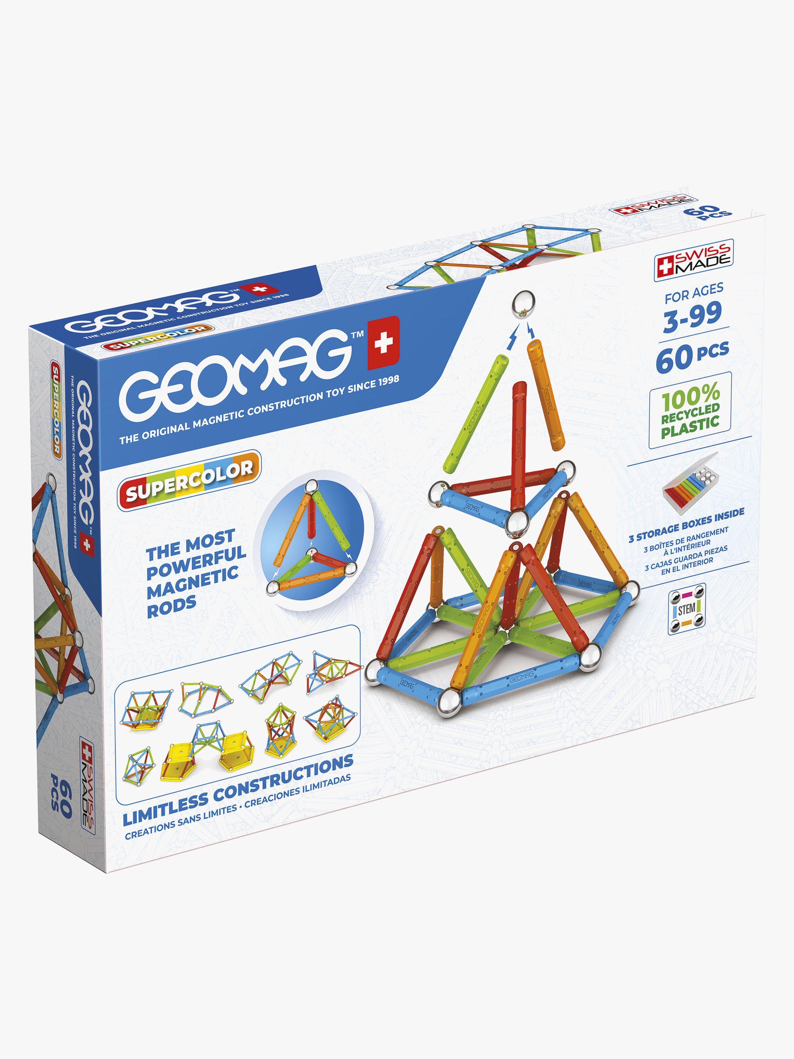 Geomag Supercolor Byggsats 60 Delar