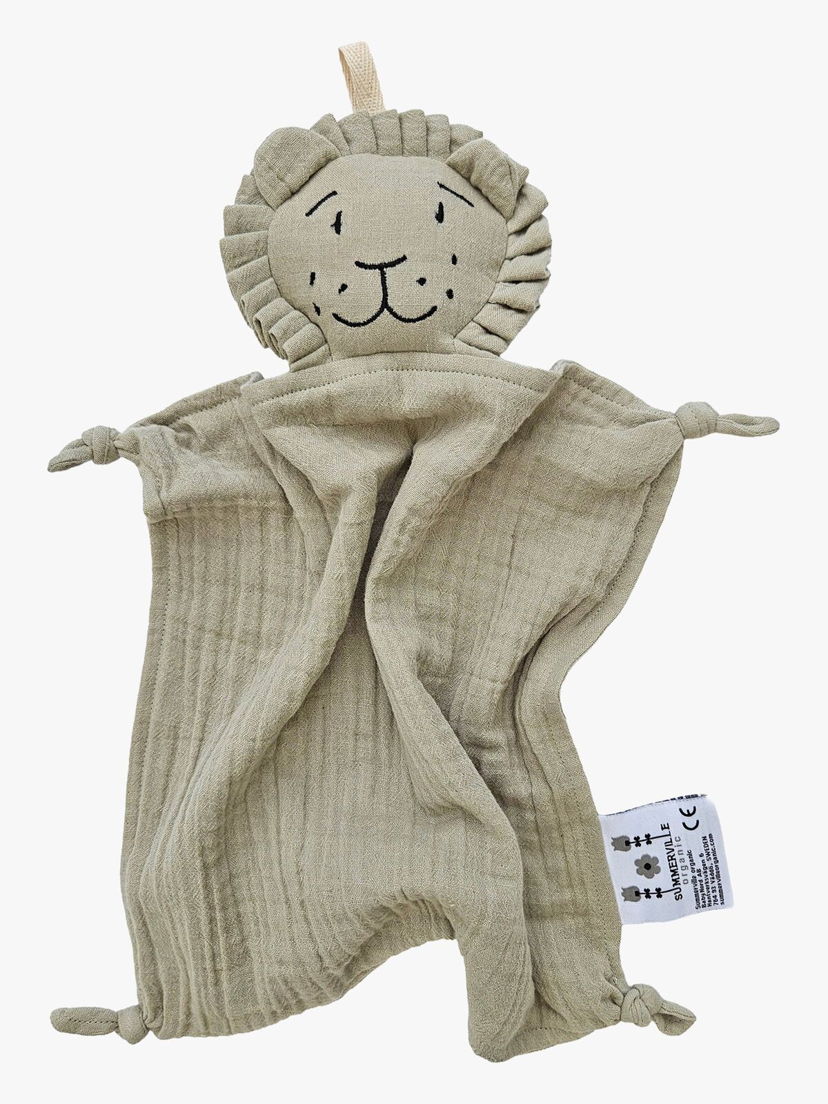 Summerville Organic Snuttefilt Lejon, Soft Sage