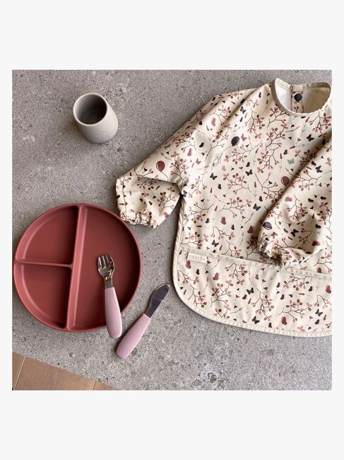 nuuroo Mingo Delad Tallrik Silikon, Mahogany