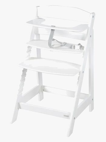 Roba Sit Up Flex Grow-Along Barnmatstol, White