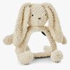 Smallstuff Kanin Aktivitetsleksak med Spegel, Off White Bouclé