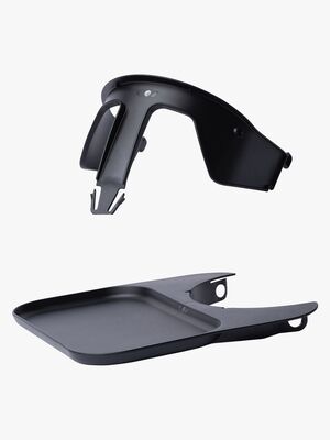 KAOS Sikkerhedsbøjle & Bakke, Charcoal Black