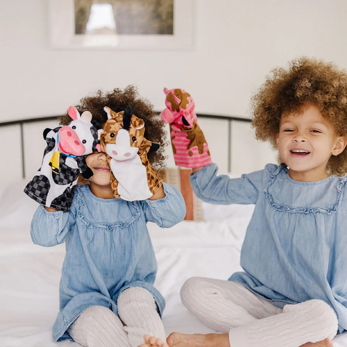 Melissa & Doug Handdockor Bondgårdsdjur 4-pack