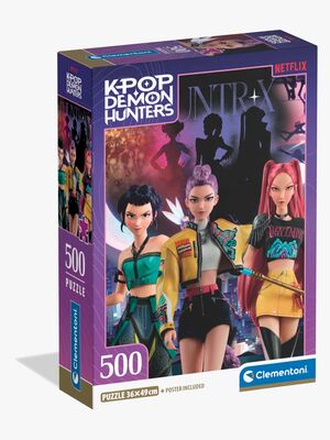 Clementoni K-Pop Demon Hunters Pussel 500 Bitar