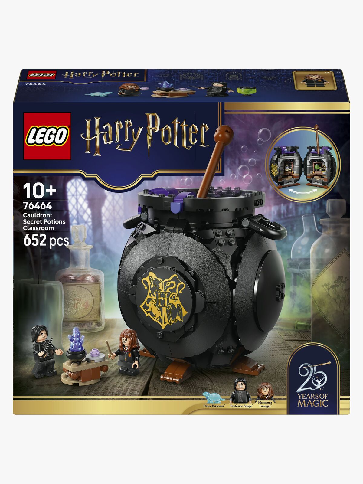 LEGO Harry Potter 76464 Kittel: hemliga klassrummet för trolldryckskonst