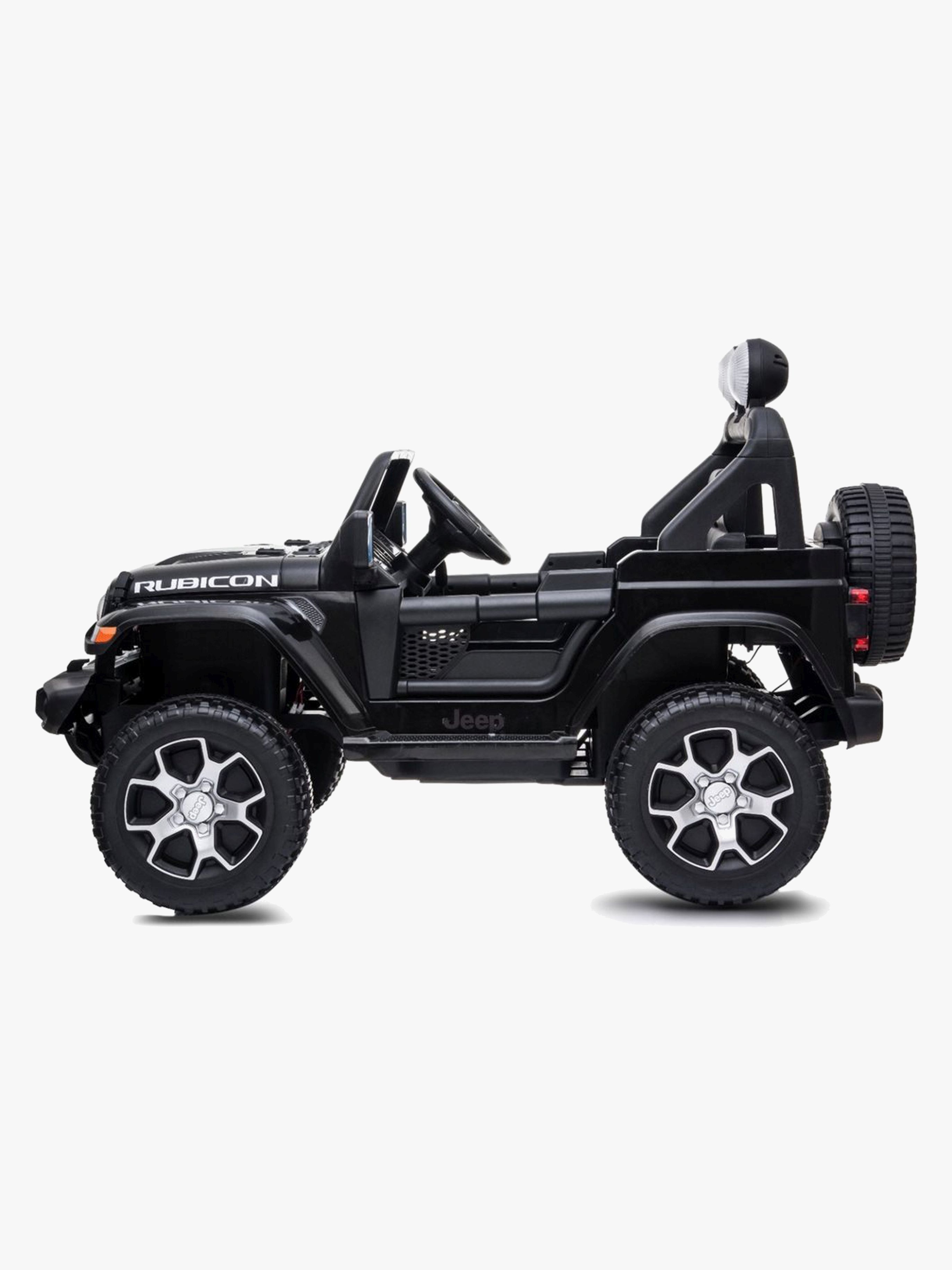 Azeno Jeep Wrangler Rubicon Elfordon (Svart)