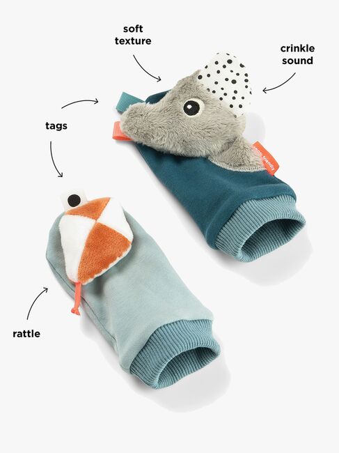 Done By Deer Playground Fotskallra, Blå