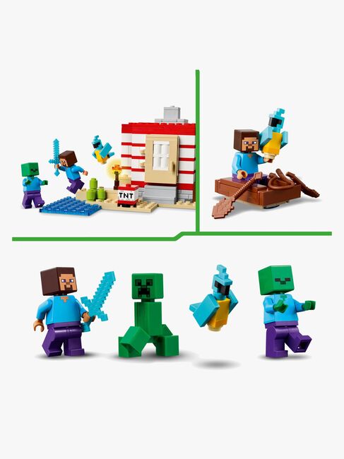 LEGO Minecraft 21275 Dynamithuset i djungeln