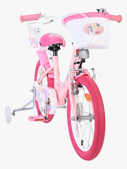 Volare Unicorn Cykel 16 Tum, Rosa
