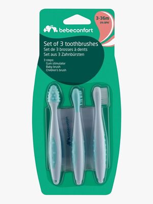 Bebeconfort Growing Baby Tandborstar Set