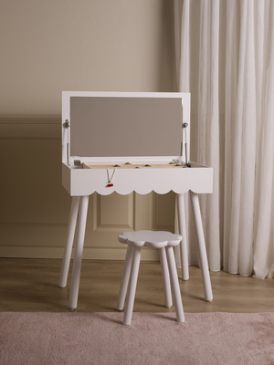 Alice & Fox Dune Sminkbord Junior, White