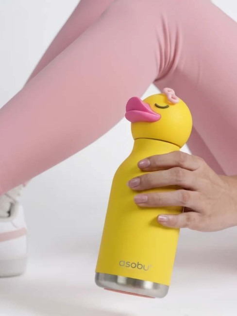 Asobu Bestie Vattenflaska Anka, Gul SBV44-DUCKY-4840_4a.jpg