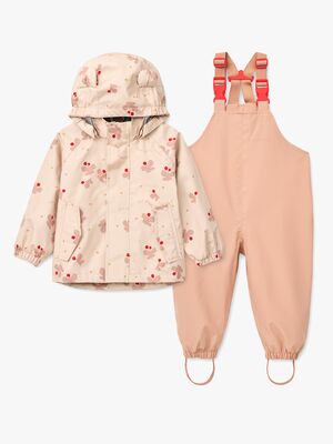 LIEWOOD Manu Regnställ, Butterfly/Apple Blossom