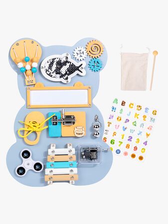 Hemmingsen Kids Mini Aktivitetstavla med Speldosa