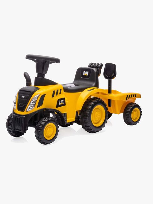 Milly Mally Ride on CAT Traktor, Gul