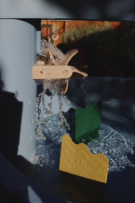 LIEWOOD Sepp Aktivitetsbord Vatten & Sand, Blå