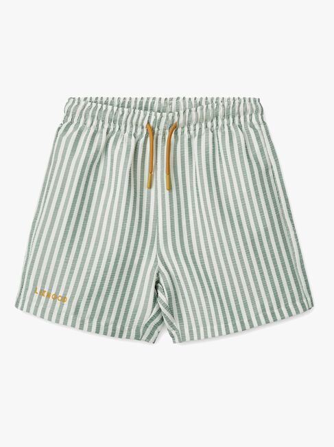 LIEWOOD Duke Stripe Badshorts, Stripe Peppermint/Crisp white