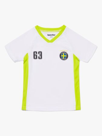Hyperfied V-Neck Neo Logo T-Shirt, Bright White