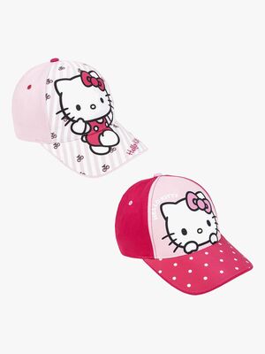 Hello Kitty Keps 2-Pack, Rosa
