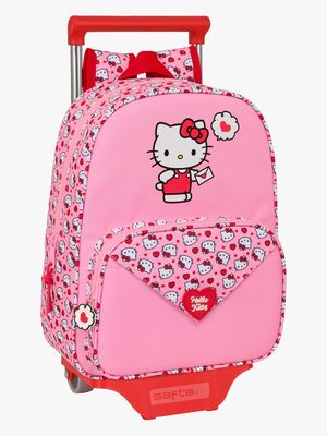 Hello Kitty Trolley Ryggsäck 10L, Rosa