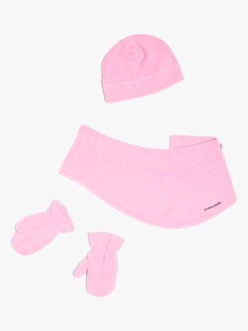 Nordbjørn Trollheim Set Vantar, Mössa, Krage, Wild Orchid