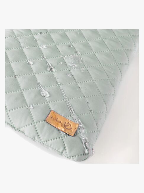 Roba Style Lekhage med Hjul, Wood & Green