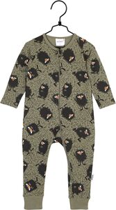 Mumin Furry Pyjamas, Green