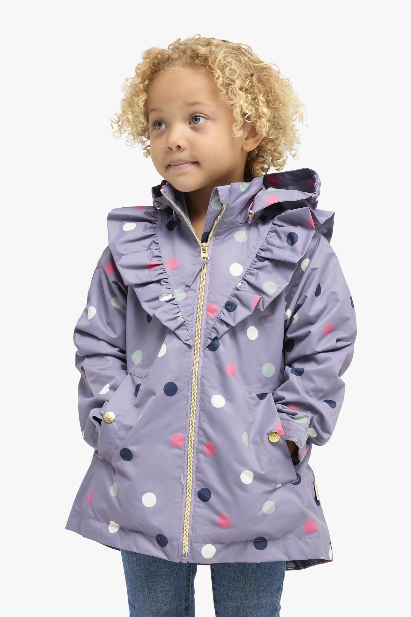 Petite Chérie Atelier Astrid Skaljacka, Dots Lavender Gray, 134-140