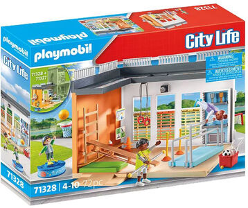 Playmobil 71328 City Life Byggsats Gymnastiksal Tillbyggnad