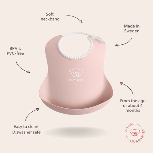 BabyBjörn Haklapp, Blekrosa