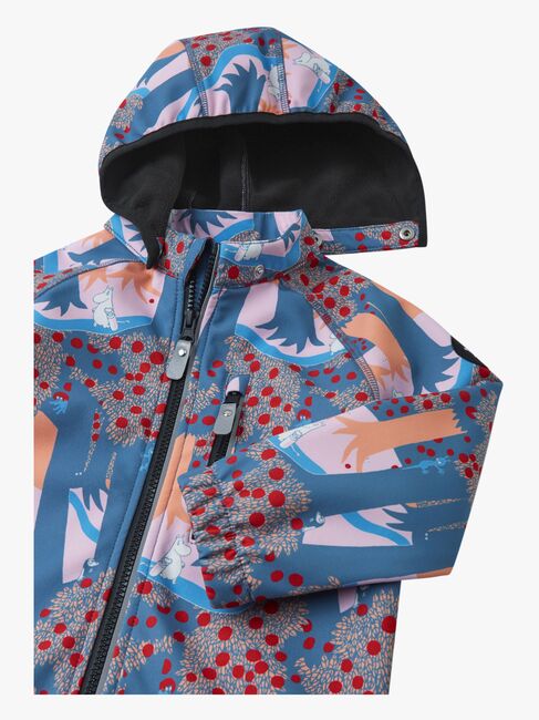 Reima Moomin Vantti Softshelljacka, Blue Ocean